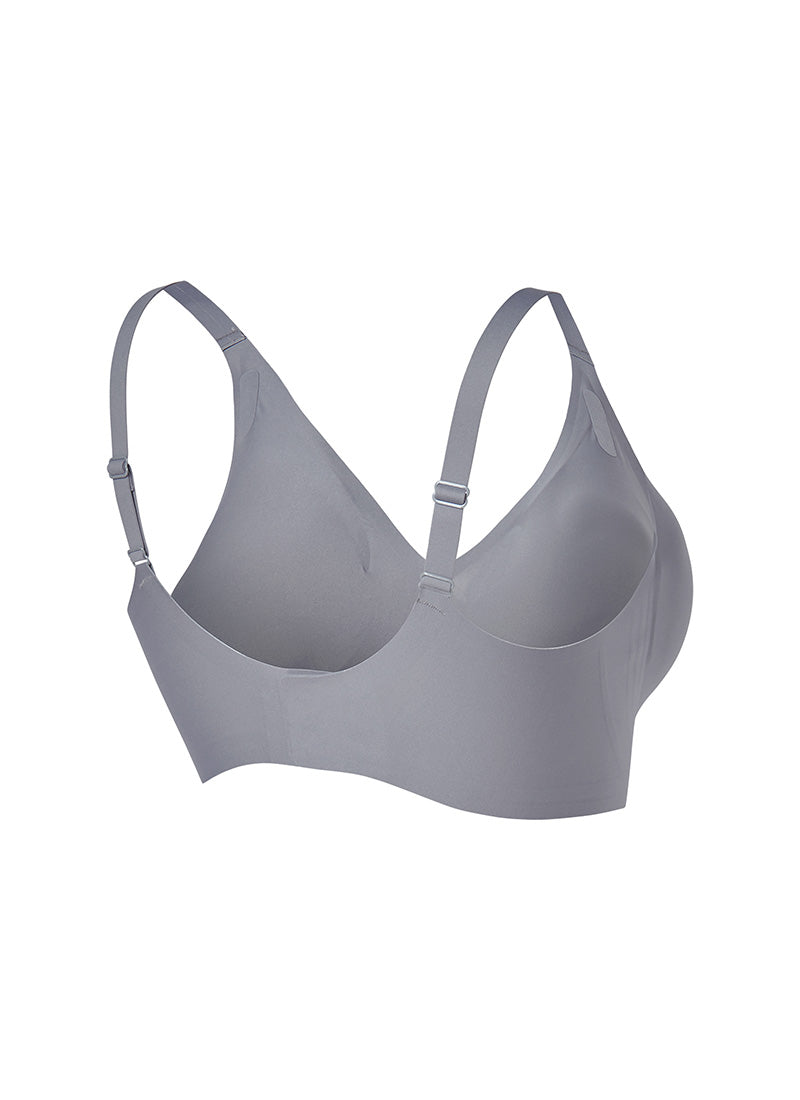 Mellowday Hook Bra - Cool Gray