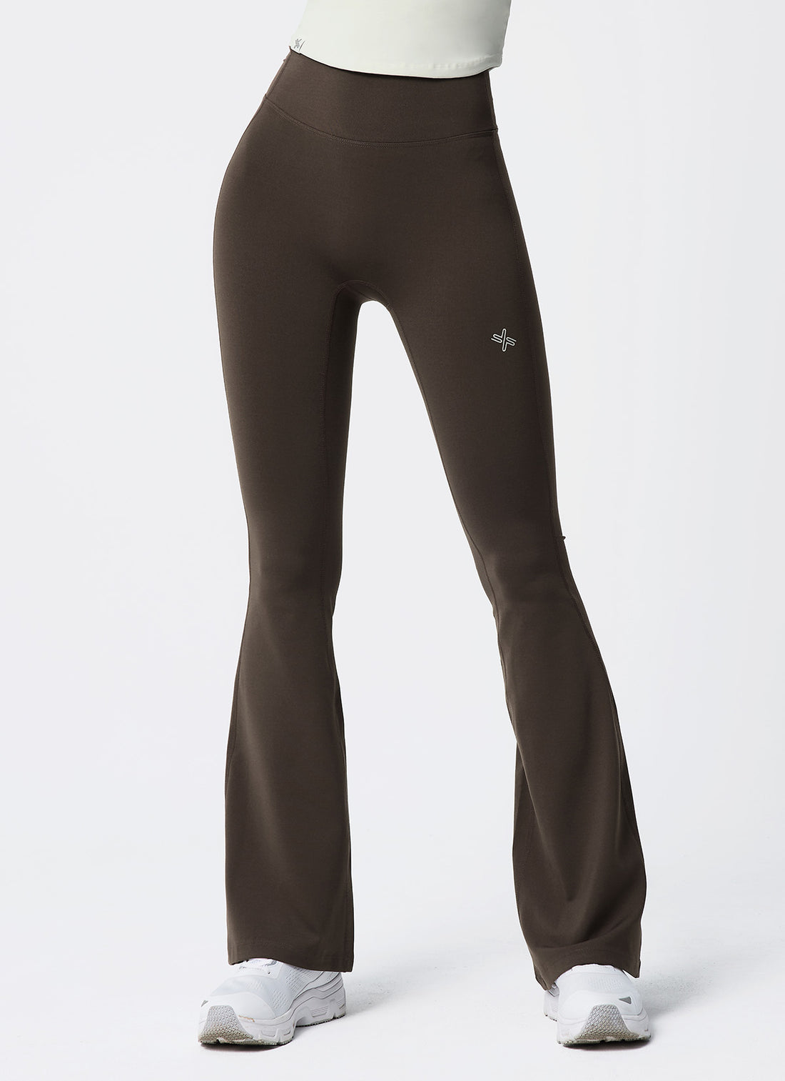 V-Up 3D Plus Bootcut Leggings - Java Brown