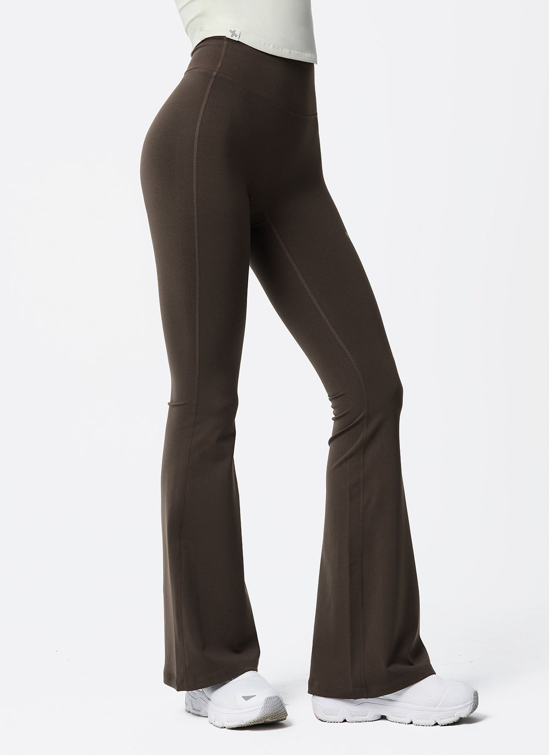 V-Up 3D Plus Bootcut Leggings - Java Brown