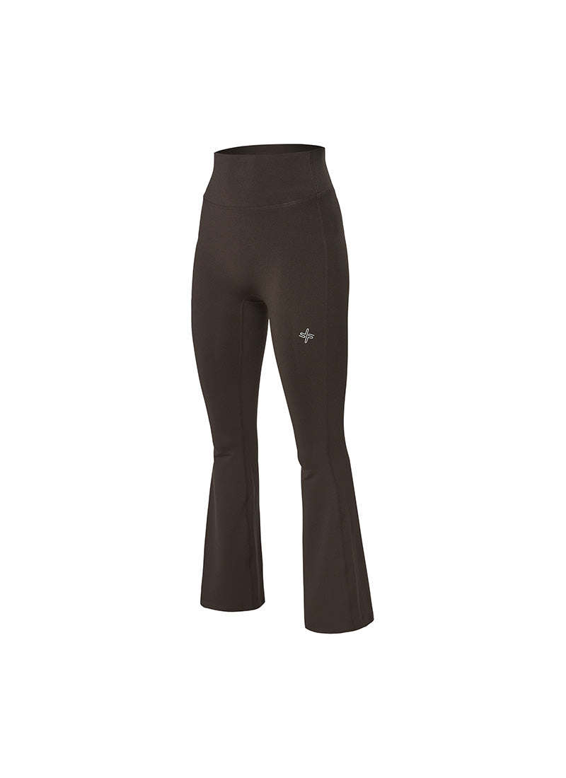 V-Up 3D Plus Bootcut Leggings - Java Brown