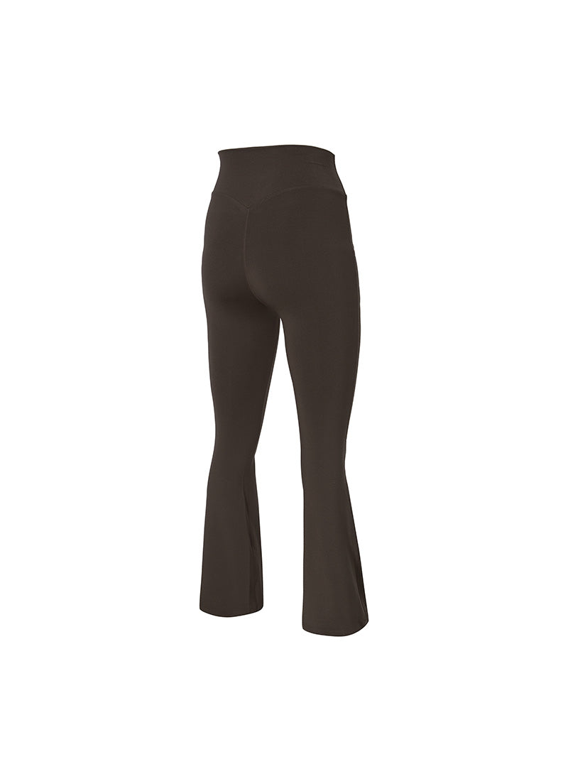 V-Up 3D Plus Bootcut Leggings - Java Brown