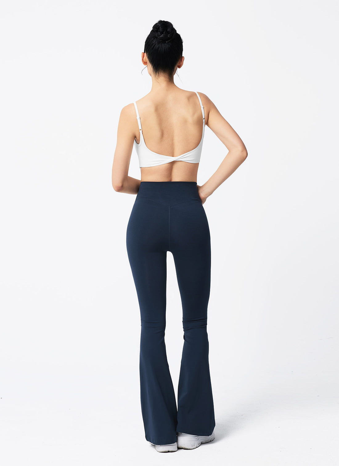 V-Up 3D Plus Bootcut Leggings - Matilda Navy