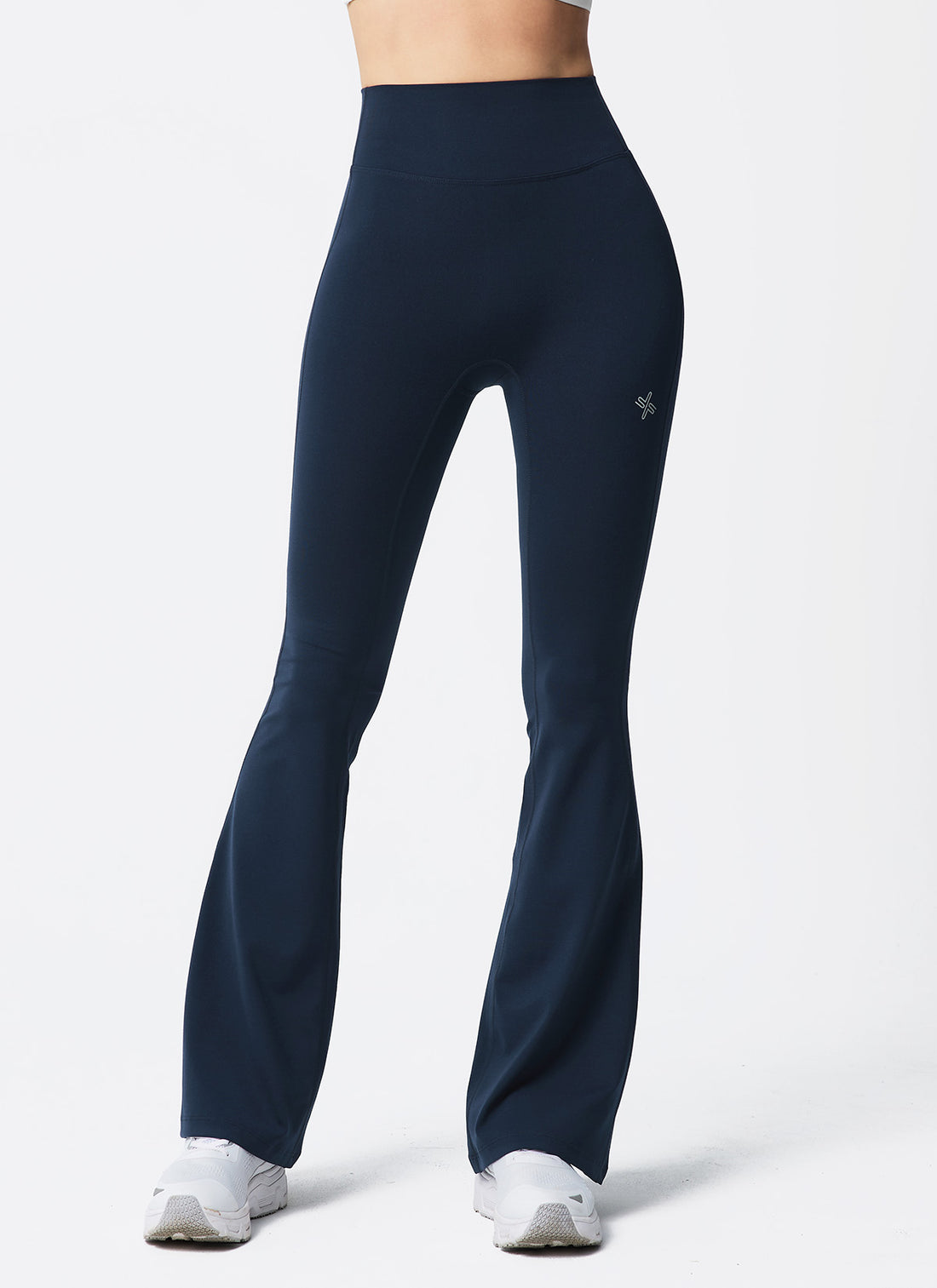 V-Up 3D Plus Bootcut Leggings - Matilda Navy