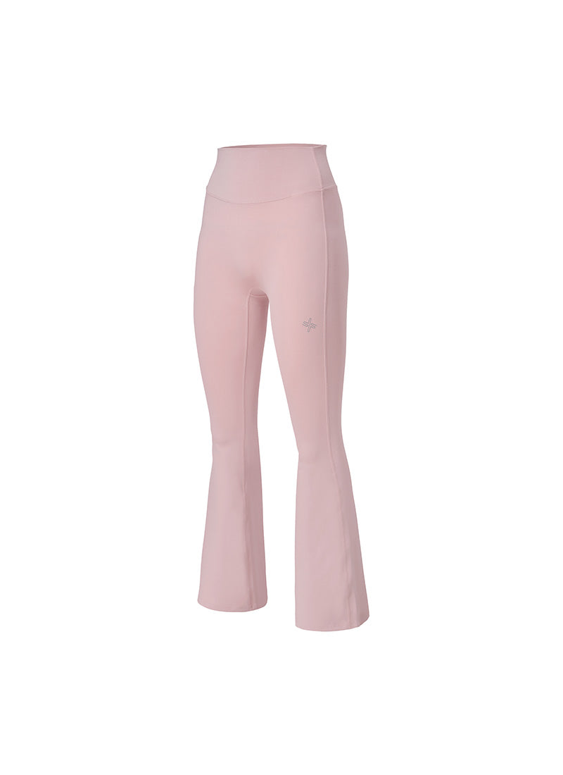 V-Up 3D Plus Bootcut Leggings - Soft Pink