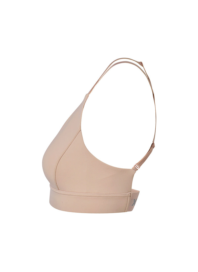 Black Label Signature 360N Two-Way Strap Bra Top - Pale Pink
