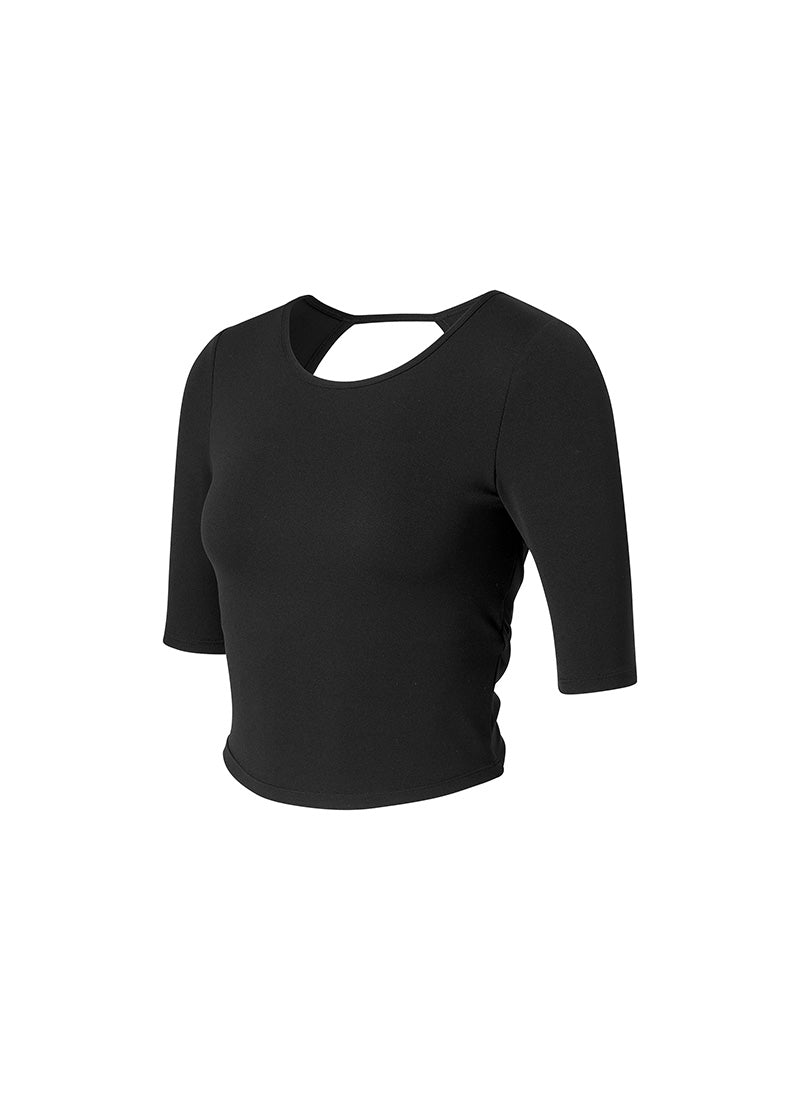 Black Label Signature Powerrise Inpad 5 Short Top - Black