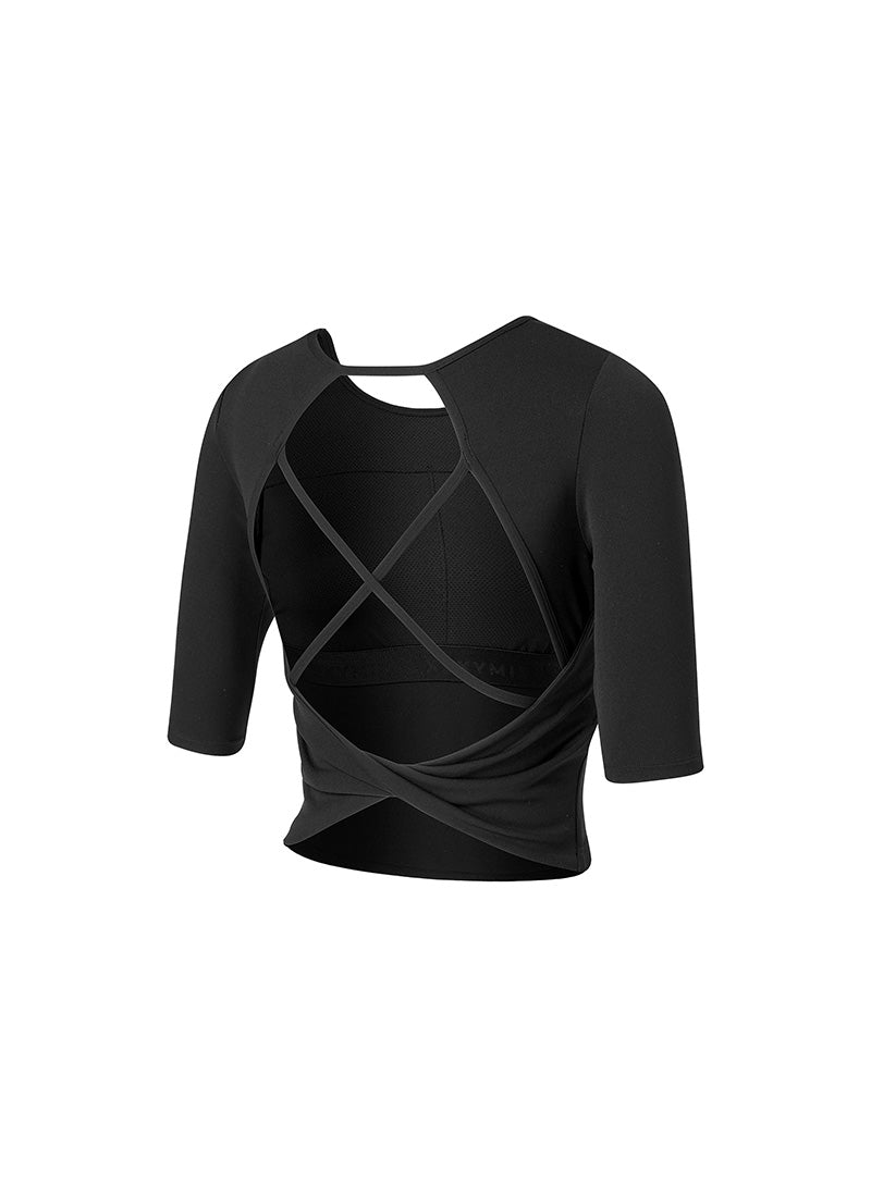 Black Label Signature Powerrise Inpad 5 Short Top - Black