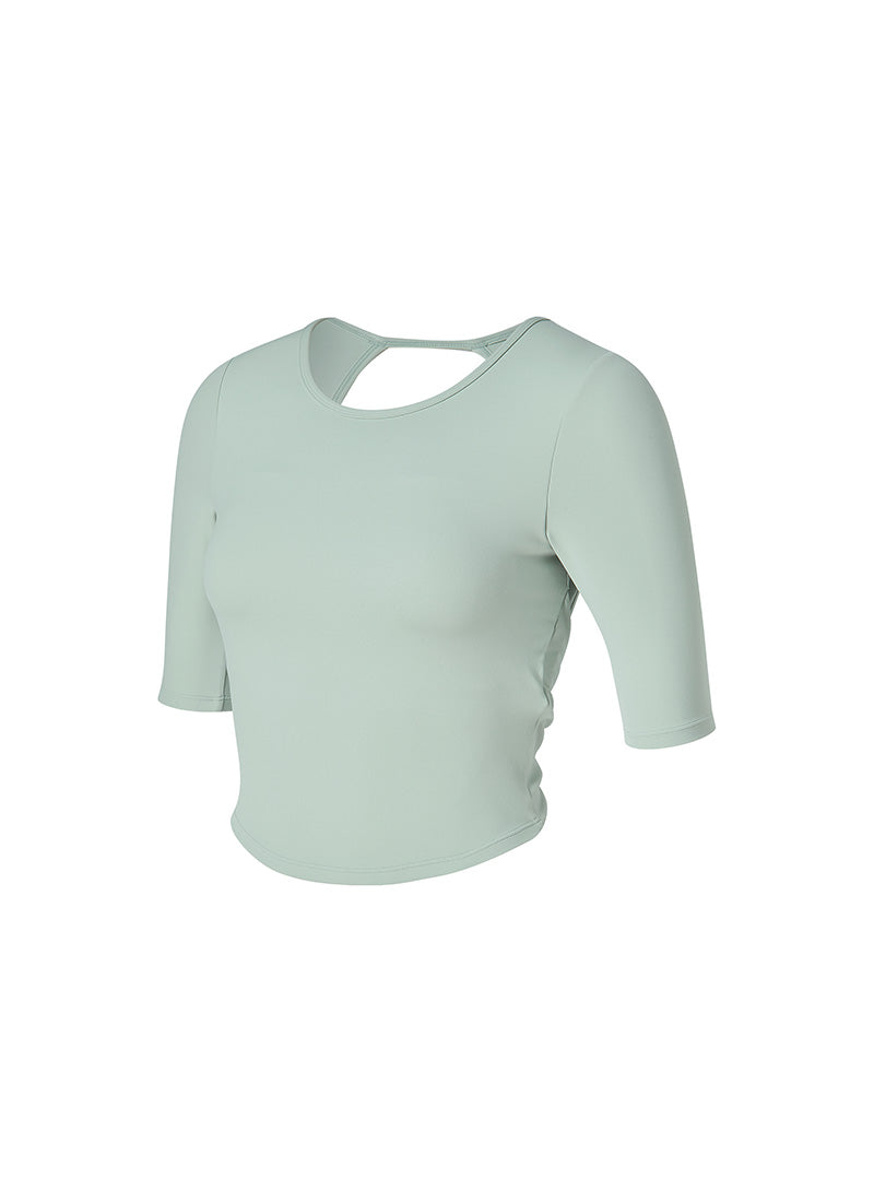 Black Label Signature Powerrise Inpad 5 Short Top - Lime Cream