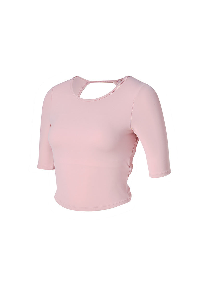 Black Label Signature Powerrise Inpad 5 Short Top - Evening Rose Pink