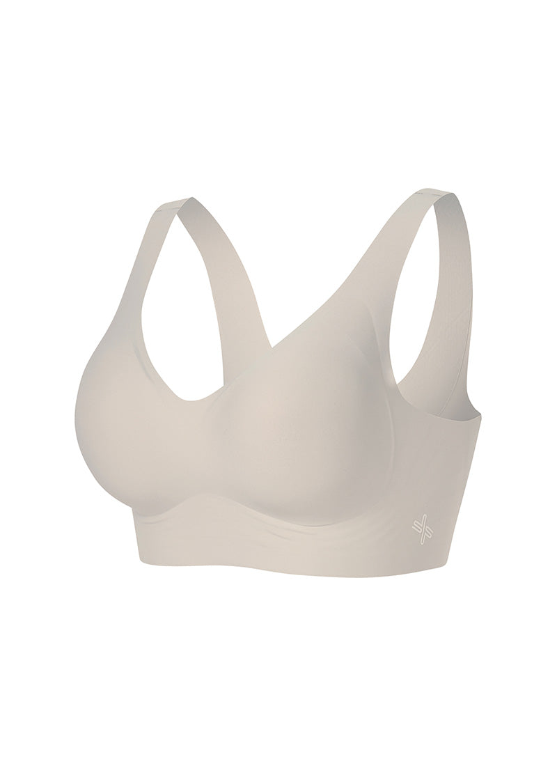 Mellowday Running Bra - Sugar Gray