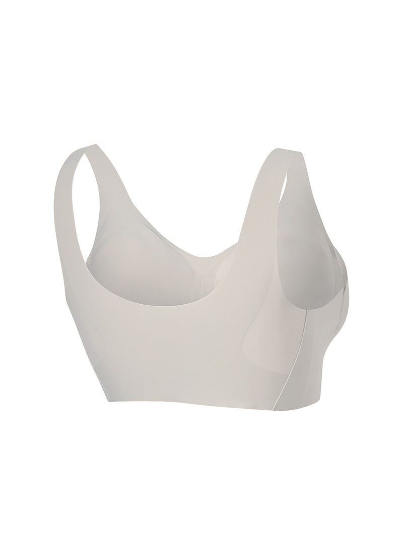 Mellowday Running Bra - Sugar Gray