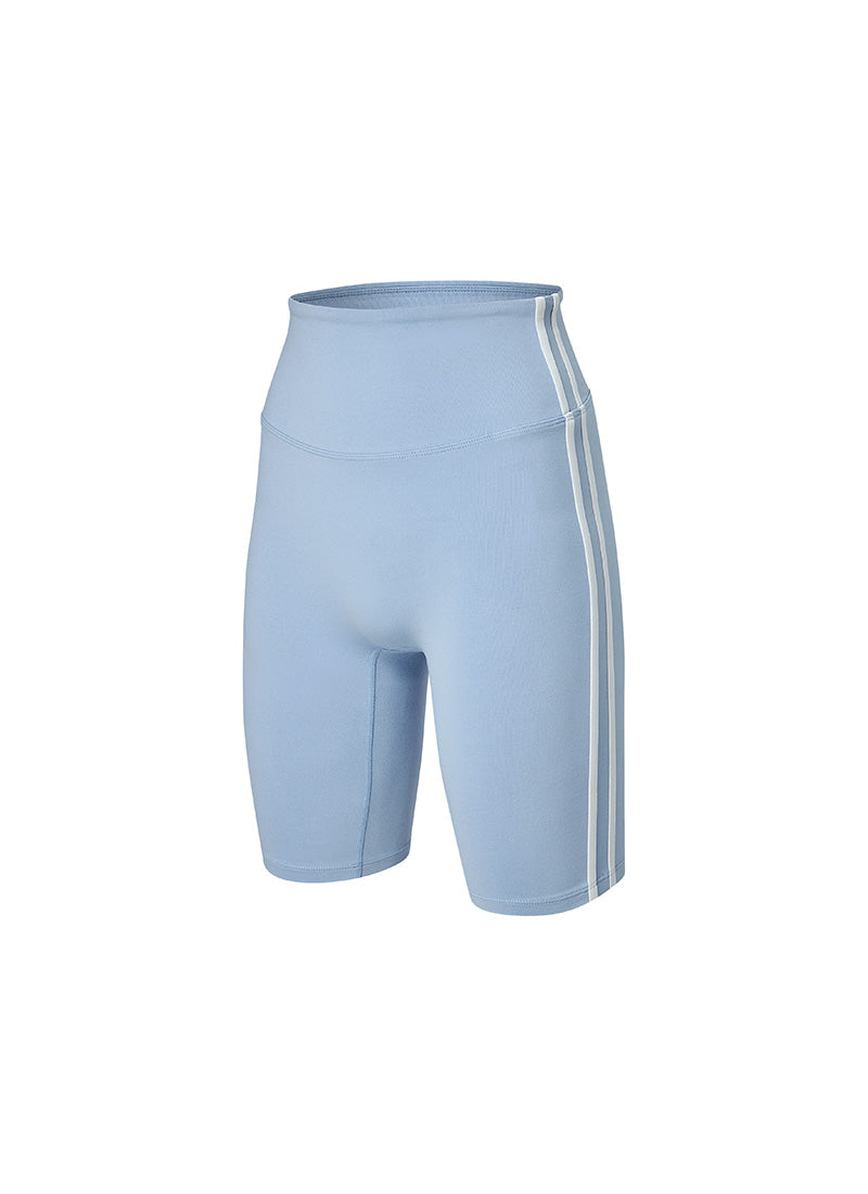 Comfort Fine Trackline 5" Leggings - Aero Blue