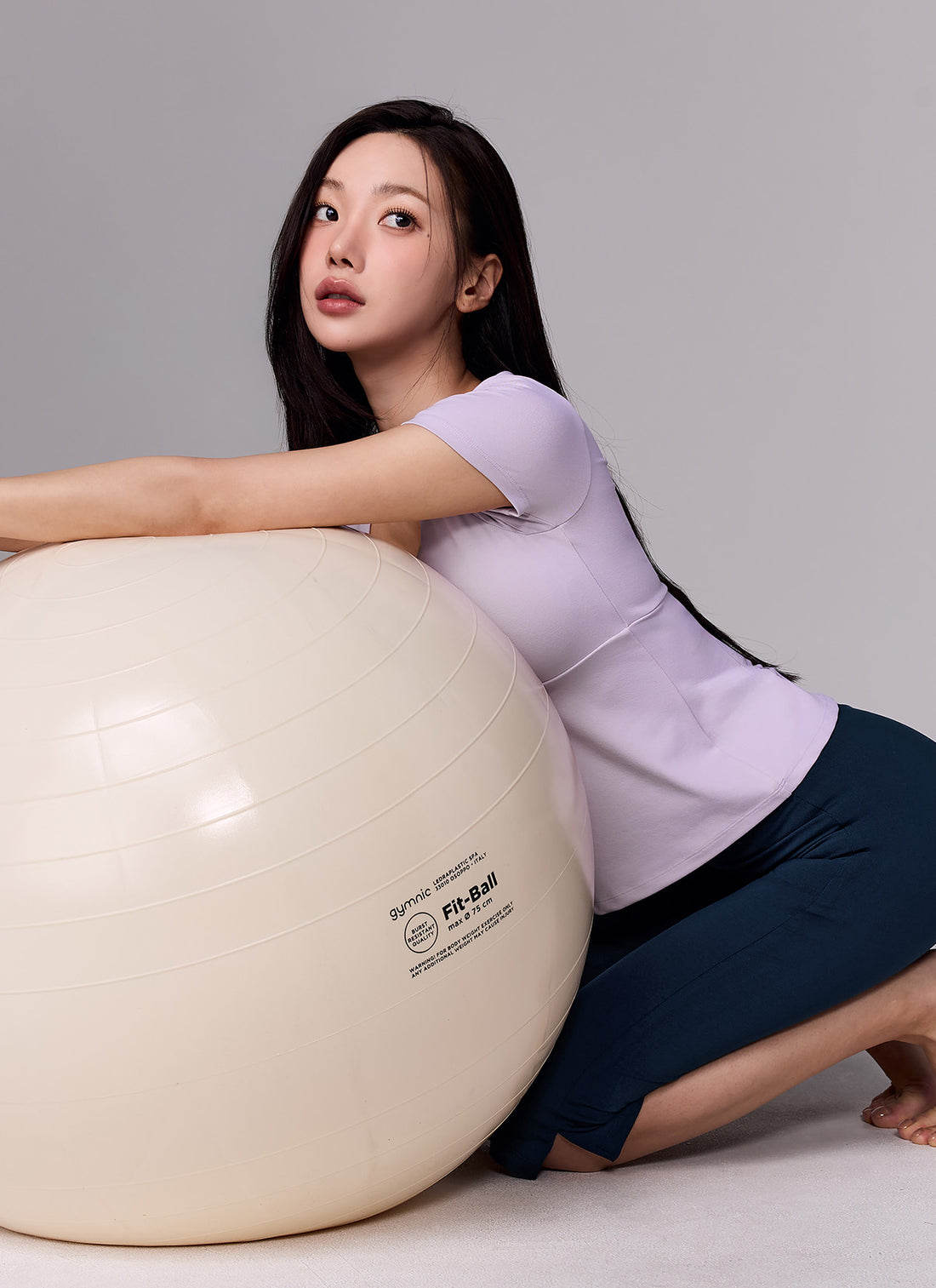 Flare Square Neck Inpad Short - Jelly Lavender