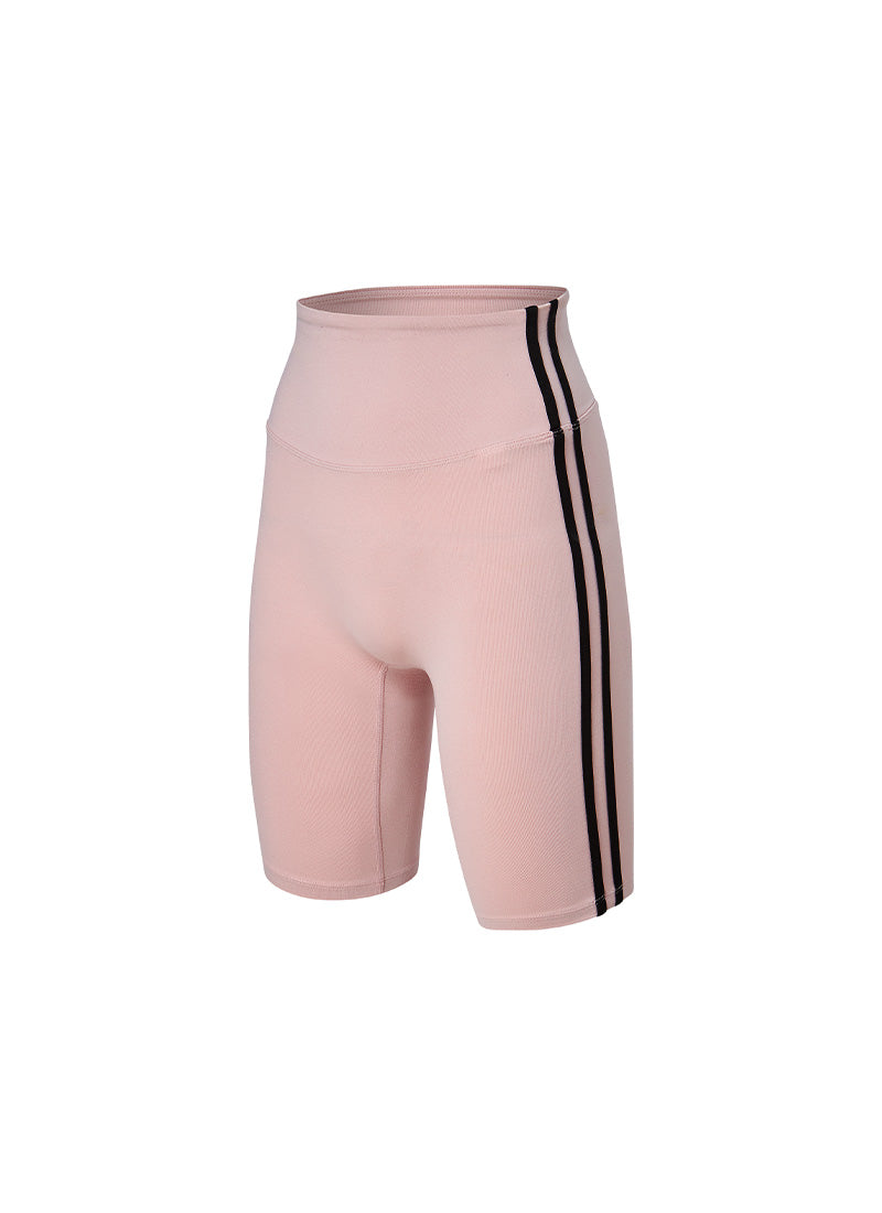 Comfort Fine Trackline 5" Leggings - Muhly Pink