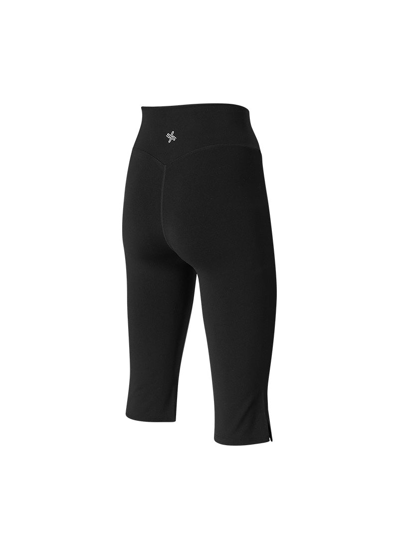 Comfort Fine Capri Leggings - Black