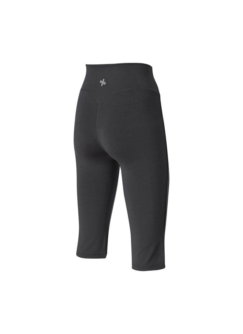 Comfort Fine Capri Leggings - Attention Gray