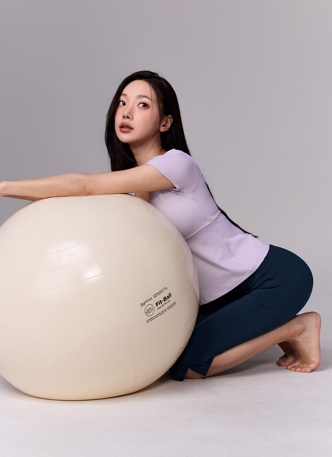 Comfort Fine Capri Leggings - Edge Navy