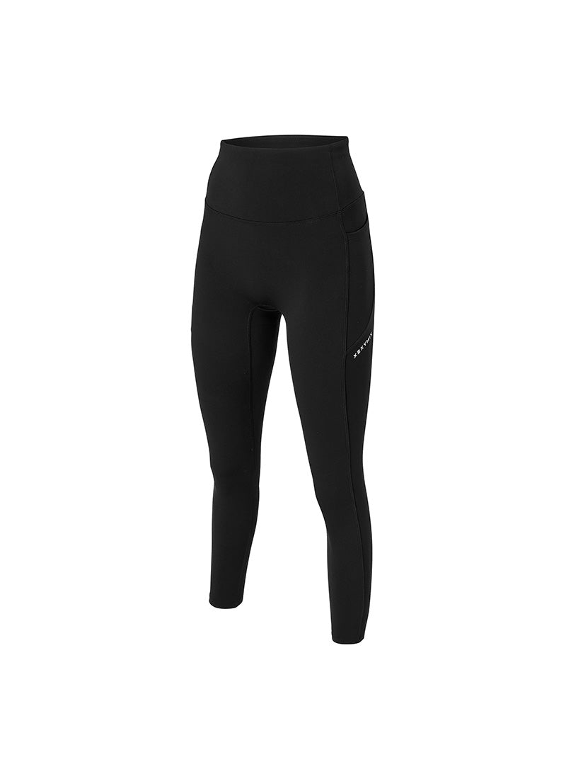 Black Label Signature 380N Pocket Leggings - Black