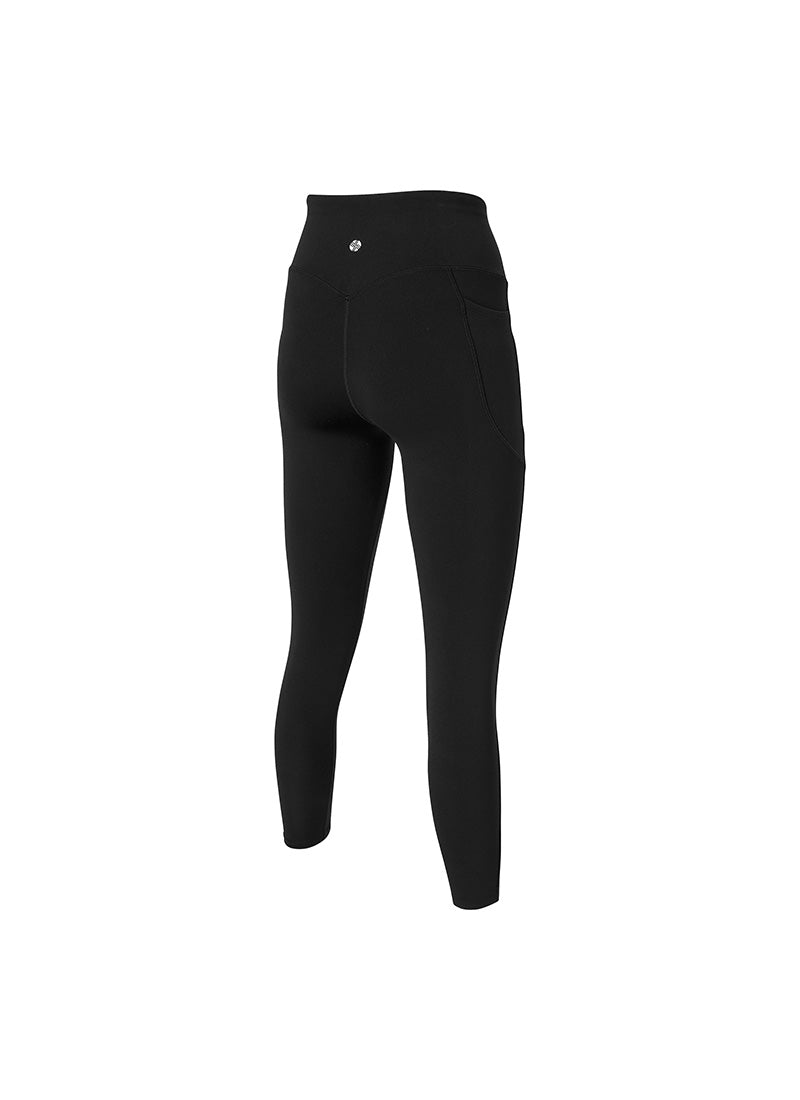 Black Label Signature 380N Pocket Leggings - Black