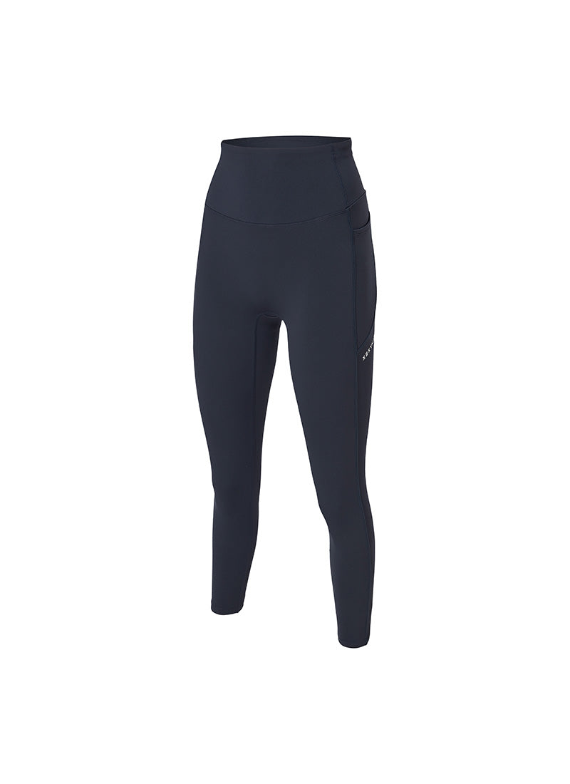 Black Label Signature 380N Pocket Leggings - Blanc Navy