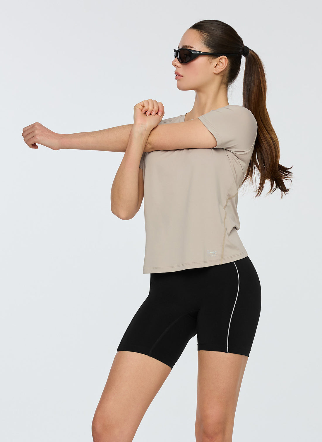 RX Comfort Fine Reflective Piping Leggings 3.5 - Black
