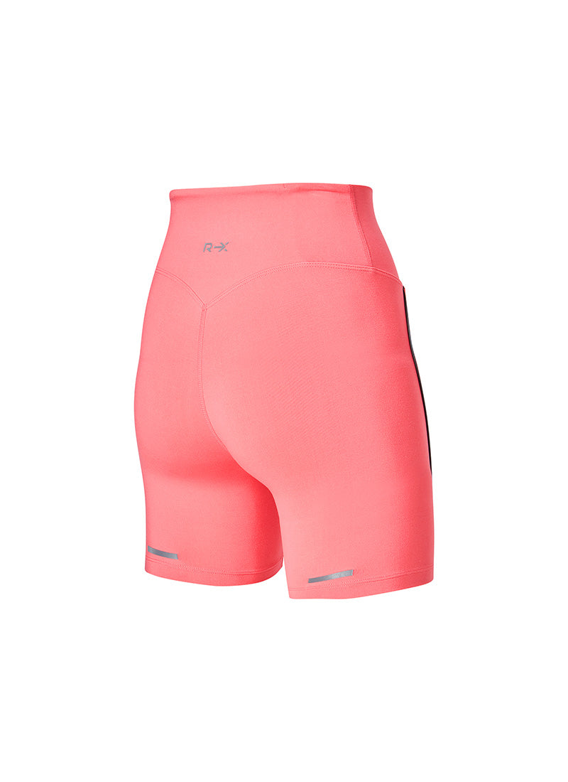 RX Comfort Fine Reflective Piping Leggings 3.5 - Glow Coral