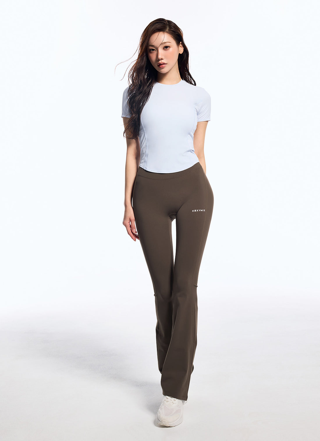 Black Label Signature 360N Boots Cut Leggings - Cocoa Breeze
