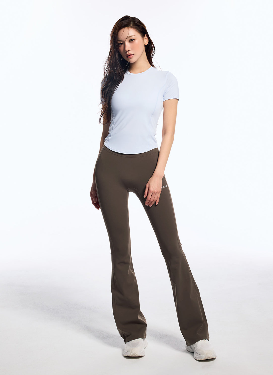 Black Label Signature 360N Boots Cut Leggings - Cocoa Breeze