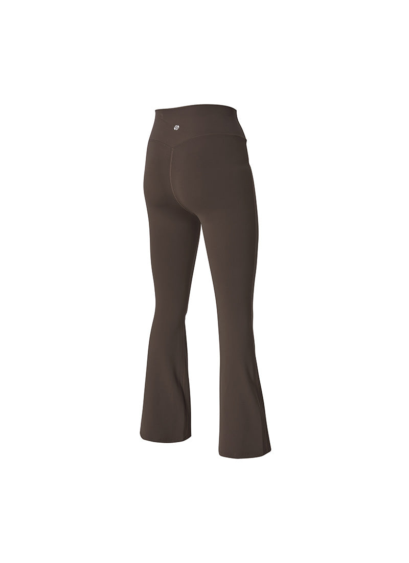 Black Label Signature 360N Boots Cut Leggings - Cocoa Breeze