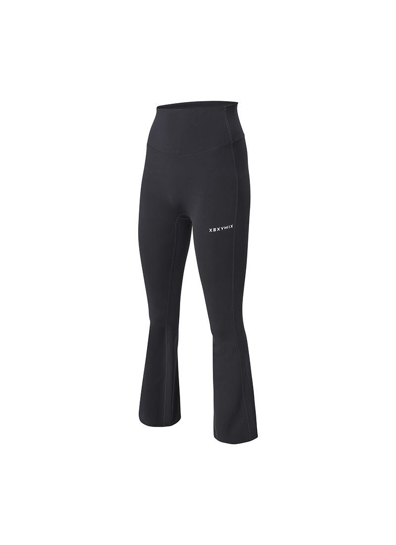 Black Label Signature 360N Boots Cut Leggings - Ebony Gray