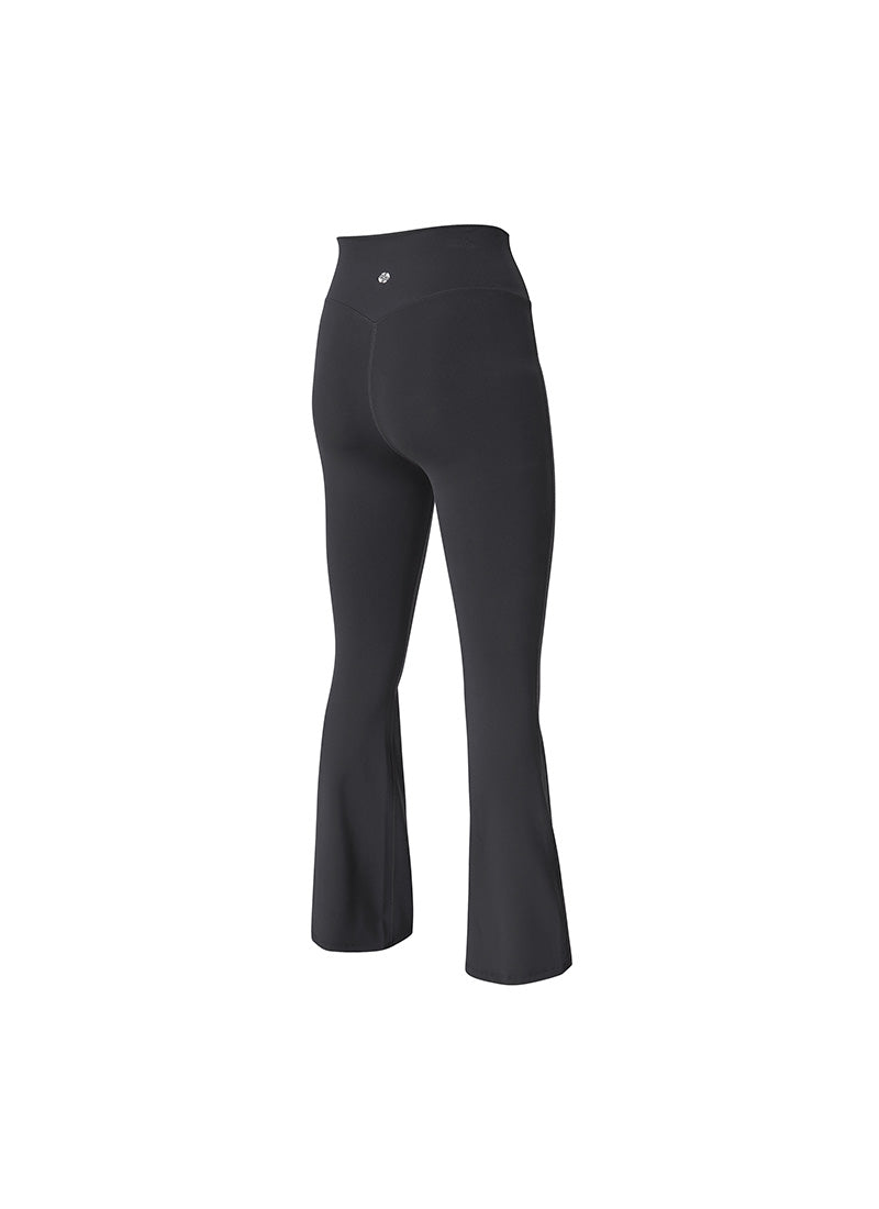 Black Label Signature 360N Boots Cut Leggings - Ebony Gray