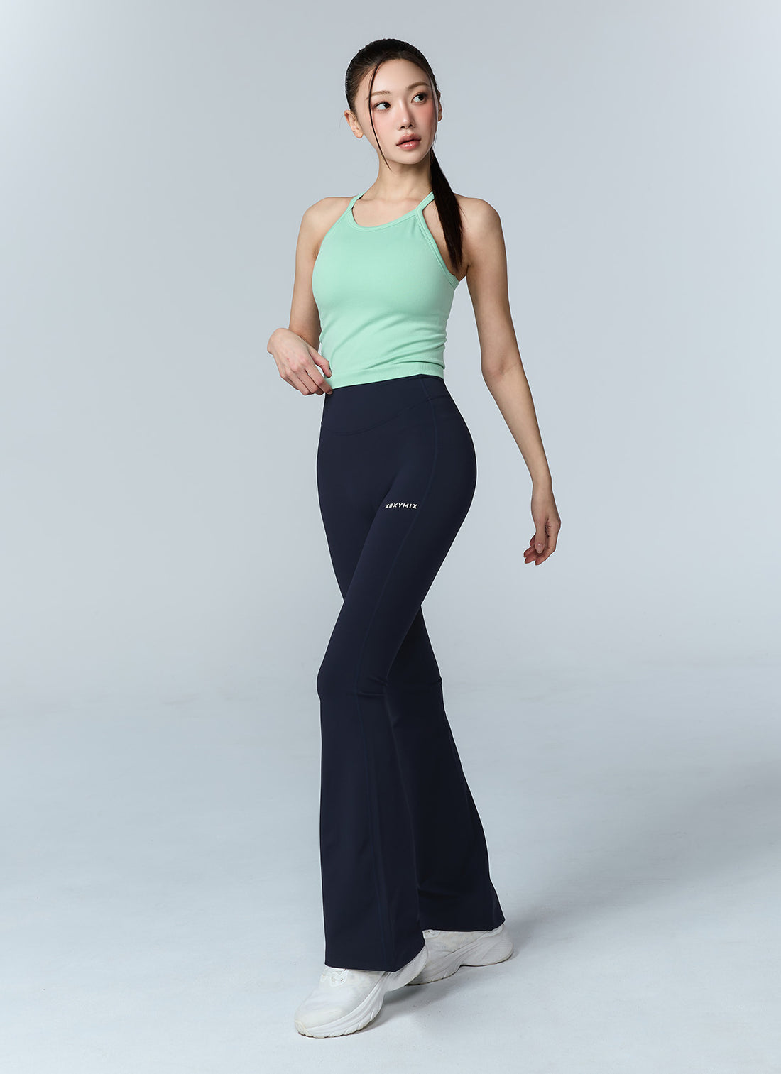 Black Label Signature 360N Boots Cut Leggings - Shade Navy