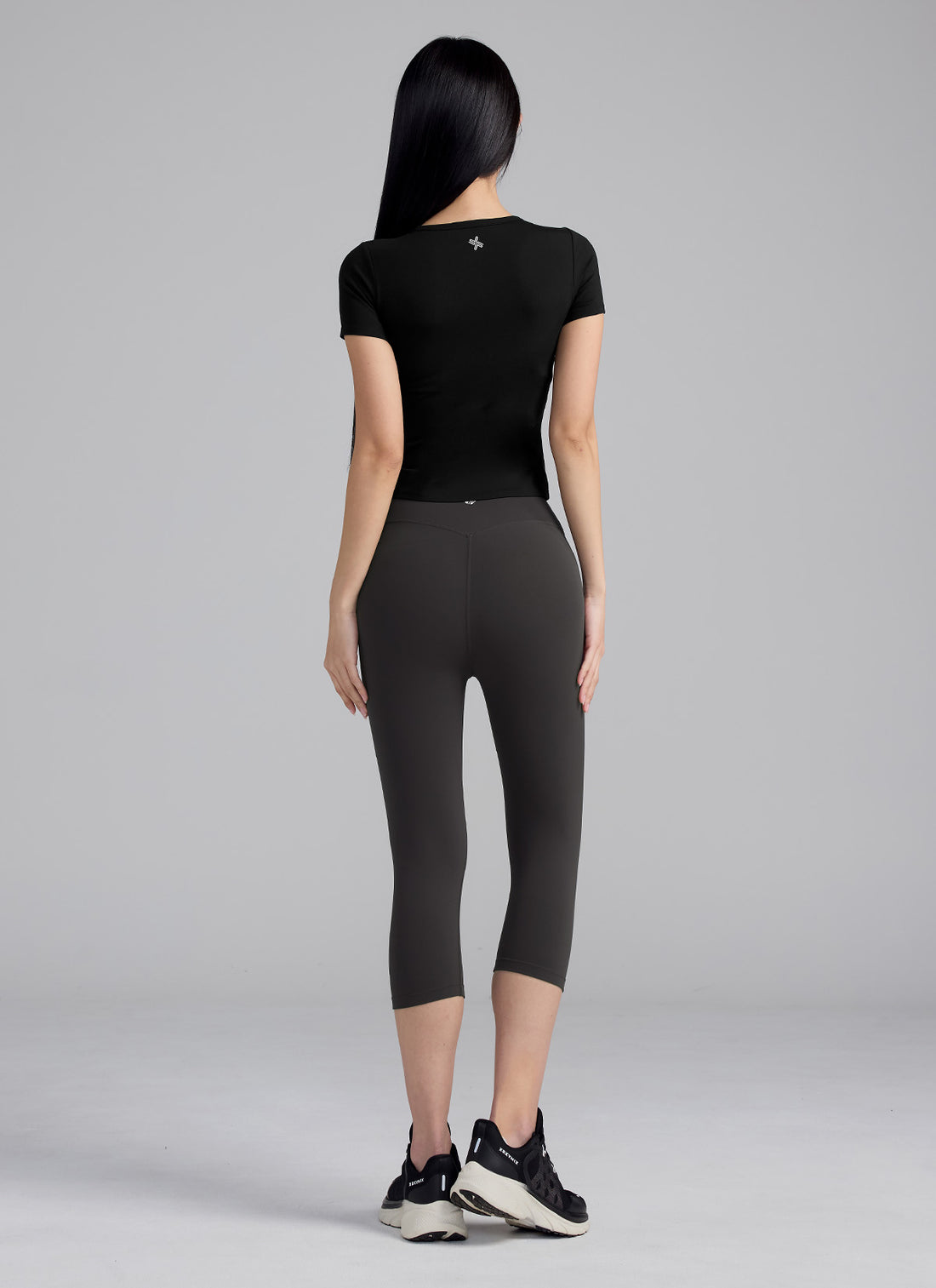 All-in-One In-Pad Short Sleeve - Black