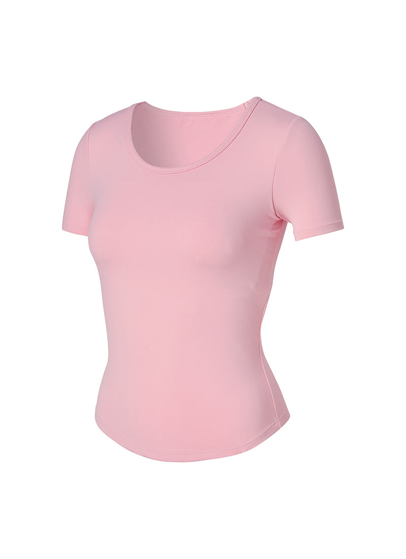 All-in-One In-Pad Short Sleeve - Rosewater