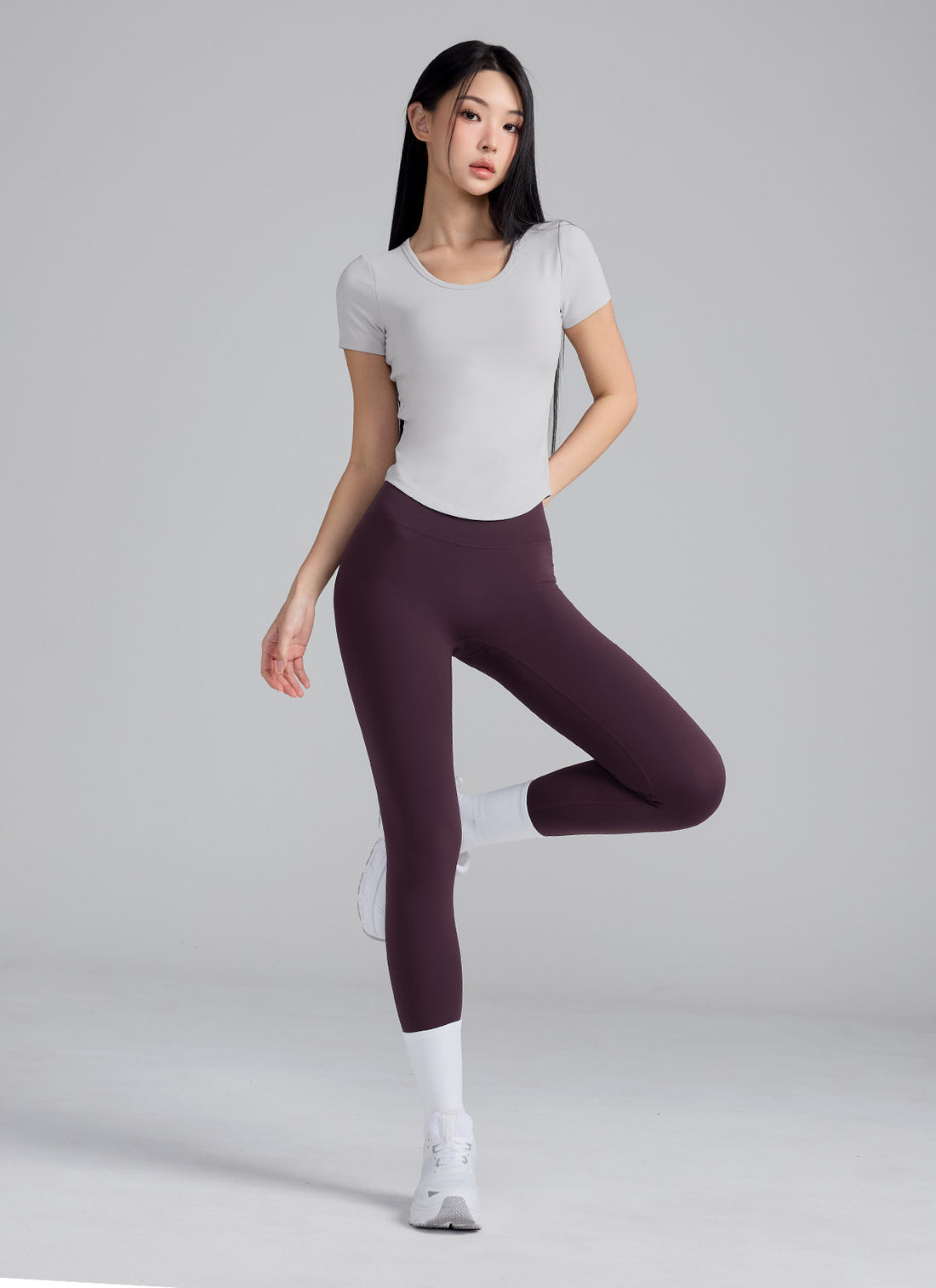 All-in-One In-Pad Short Sleeve - Barely Silver