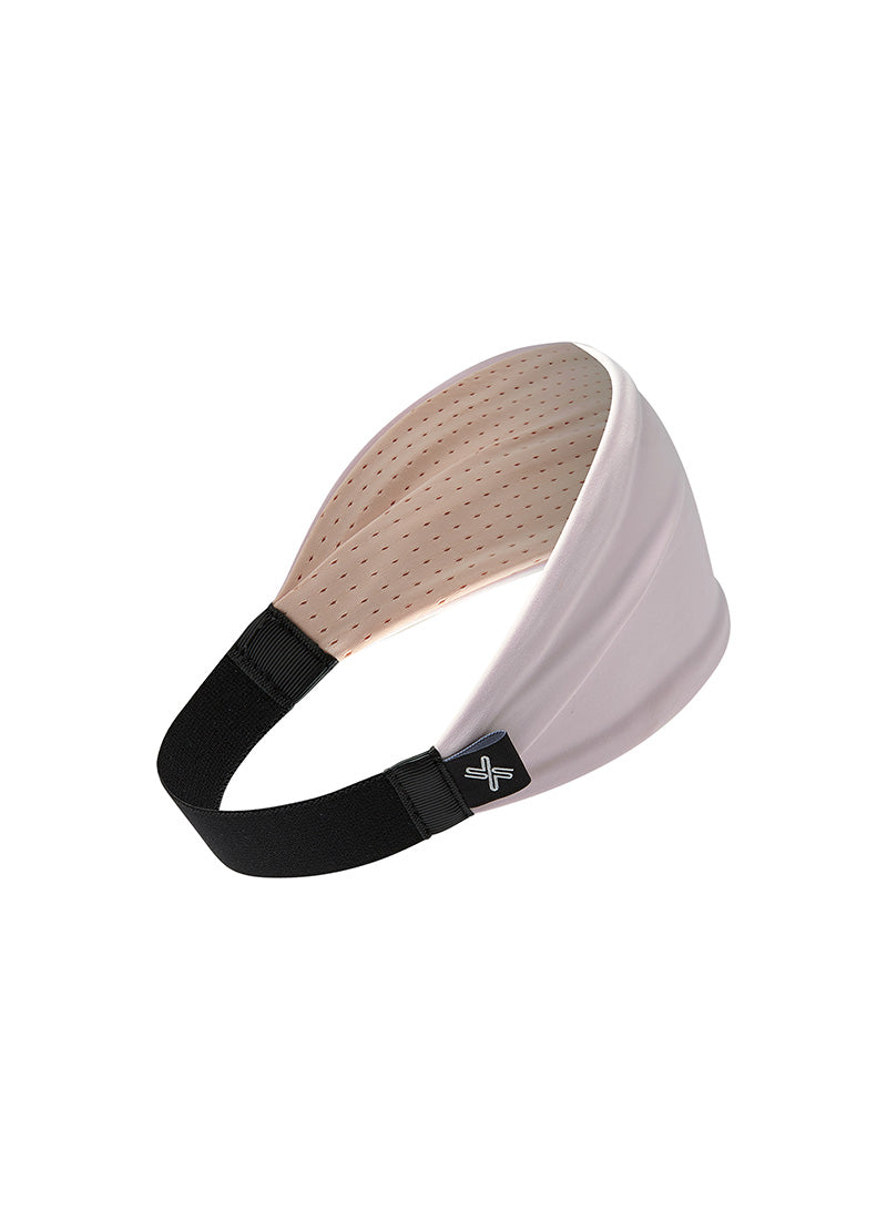 Wide Head-Band (Solid) - Pink Swan