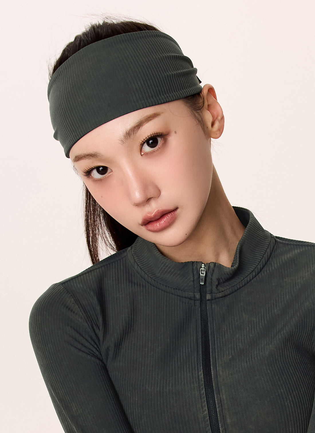 Wide Head-Band (Washing) - Yellow Black