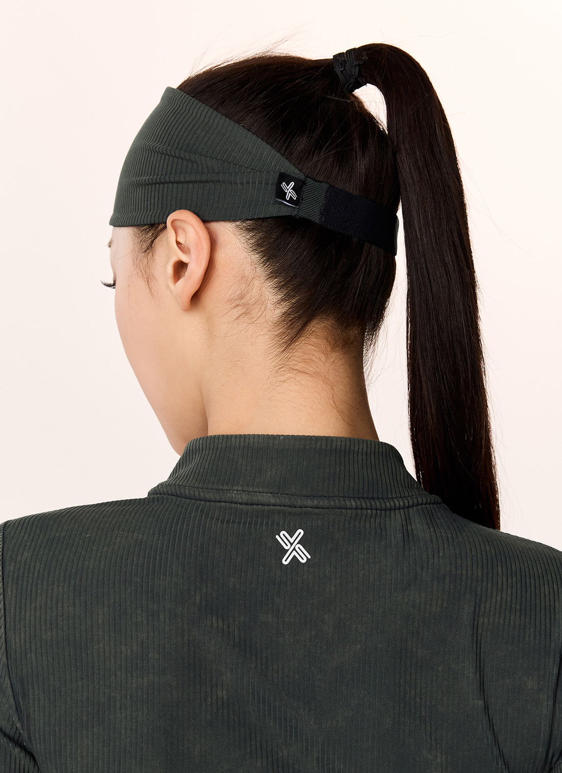 Wide Head-Band (Washing) - Yellow Black