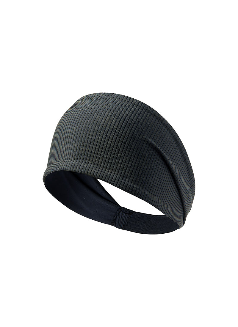 Wide Head-Band (Washing) - Yellow Black