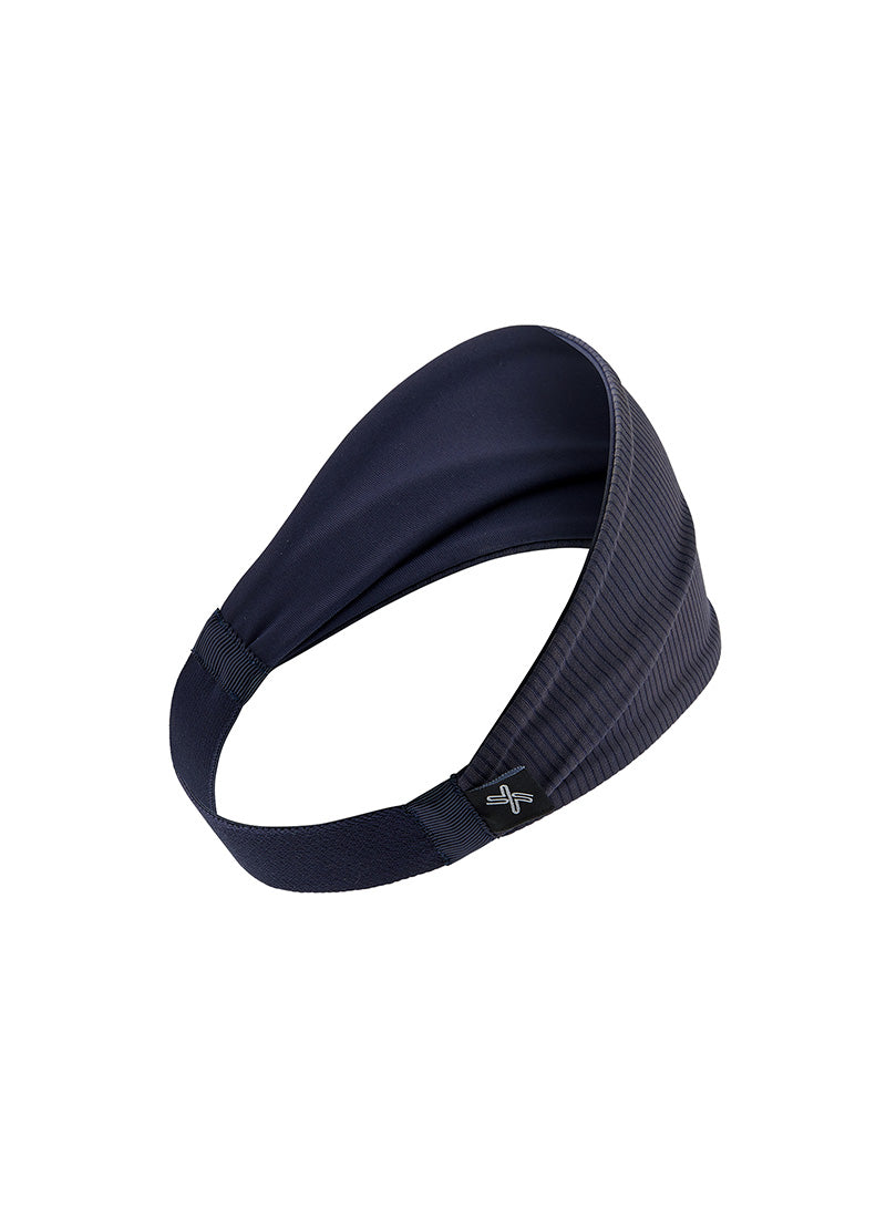 Wide Head-Band (Washing) - Pink Blue