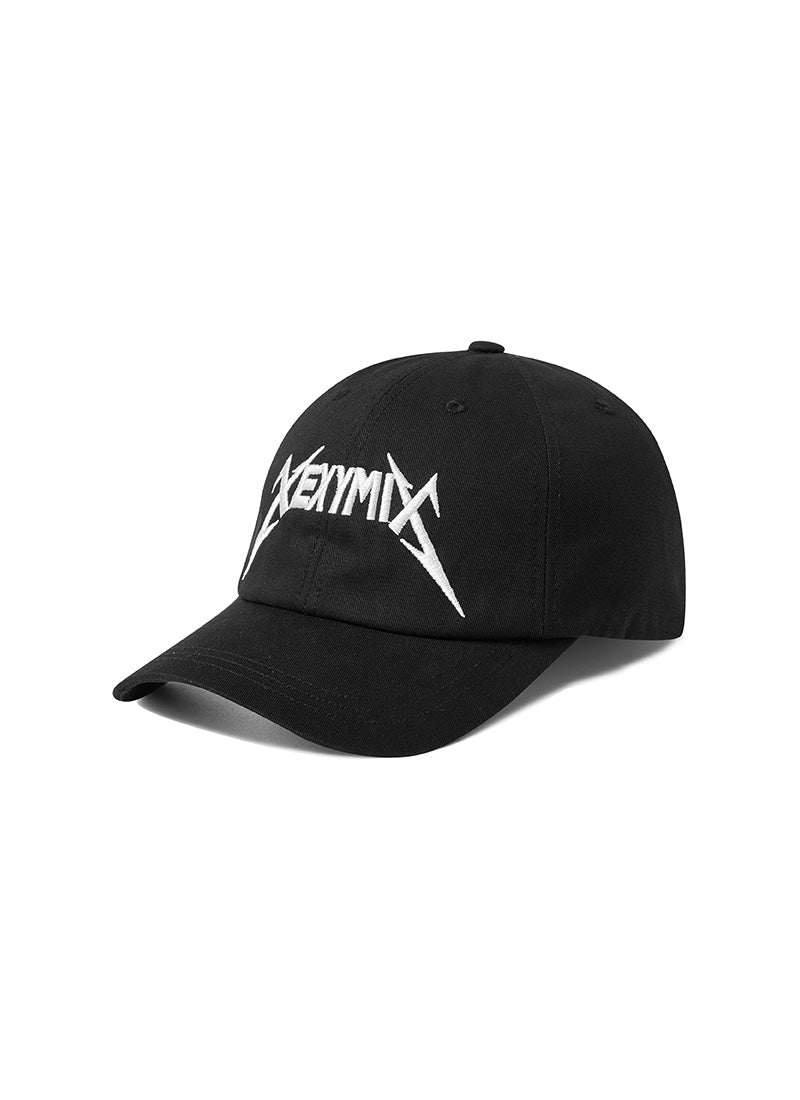 NX Sporty Lettering Ball Cap - Black