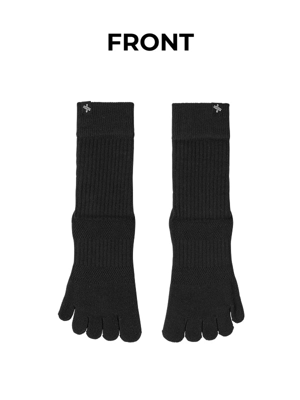 Non-slip Crew Toe Socks