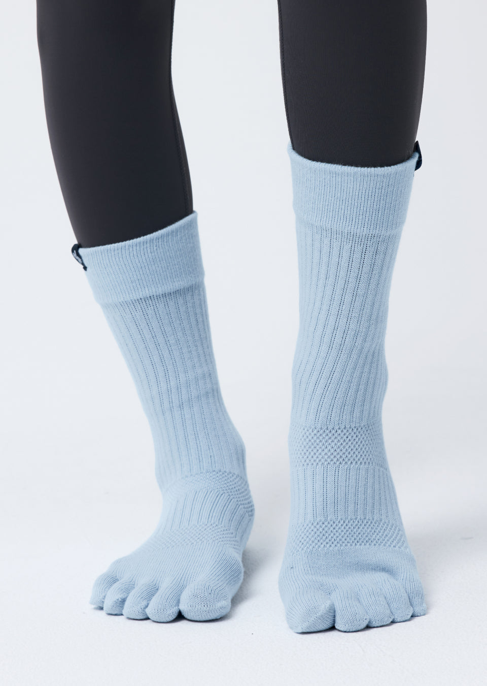 Non-slip Crew Toe Socks