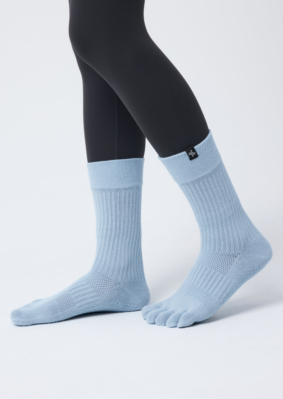 Non-slip Crew Toe Socks