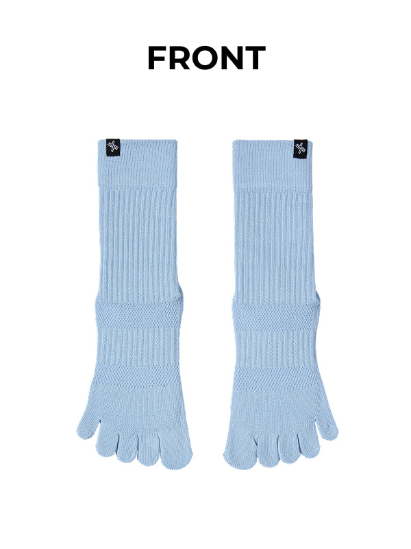 Non-slip Crew Toe Socks