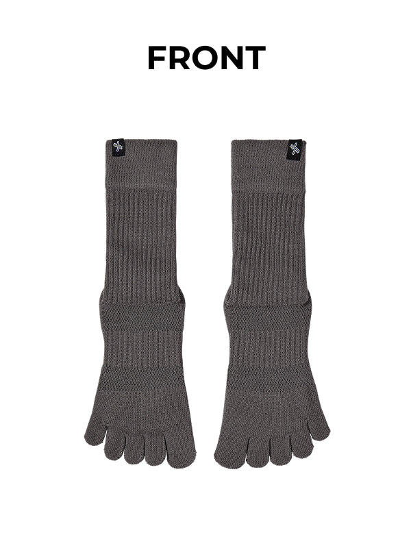 Non-slip Crew Toe Socks