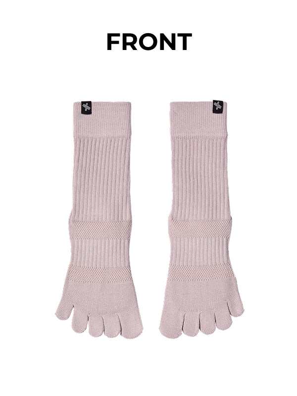Non-slip Crew Toe Socks