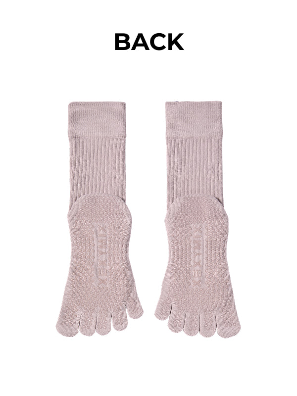 Non-slip Crew Toe Socks
