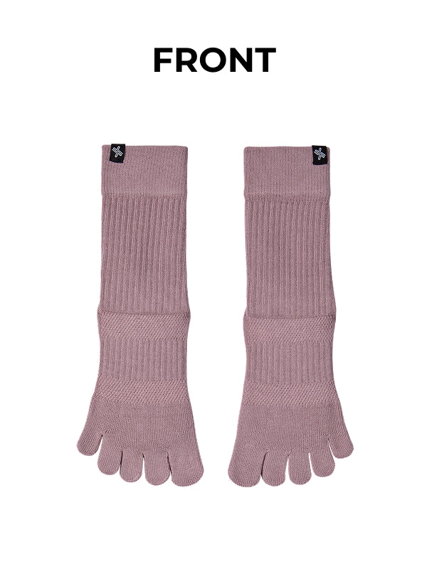 Non-slip Crew Toe Socks