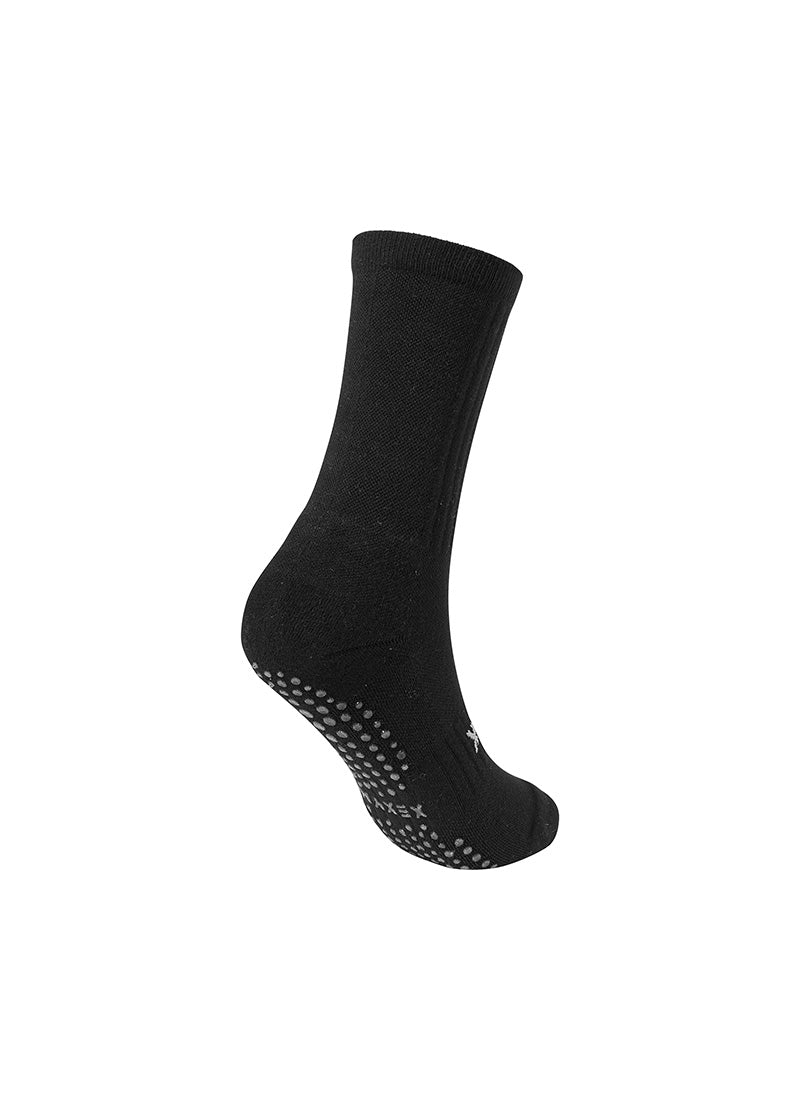 Field Symbol Non-Slip Crew Socks - Black